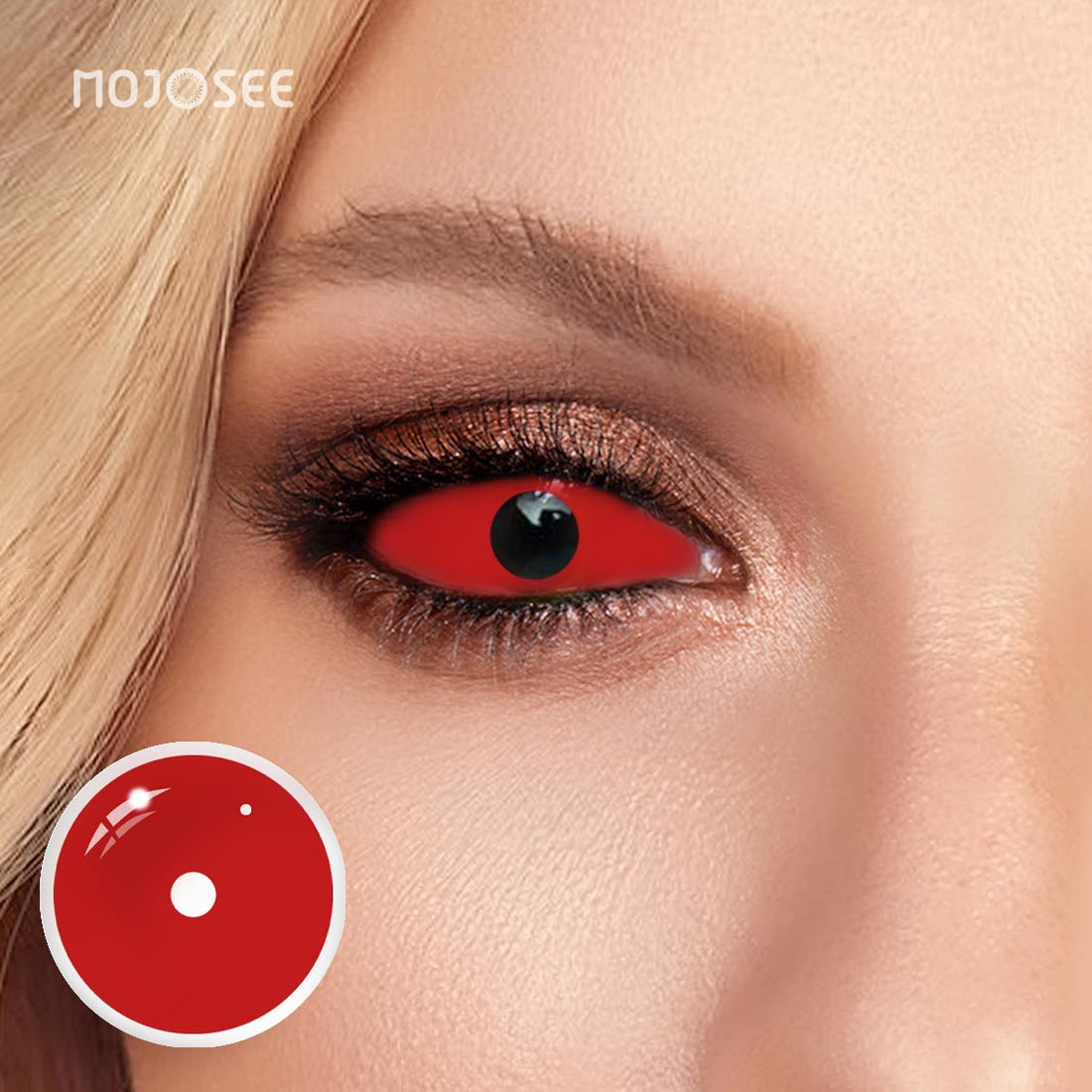 Red Sclera Colored Contact Lenses