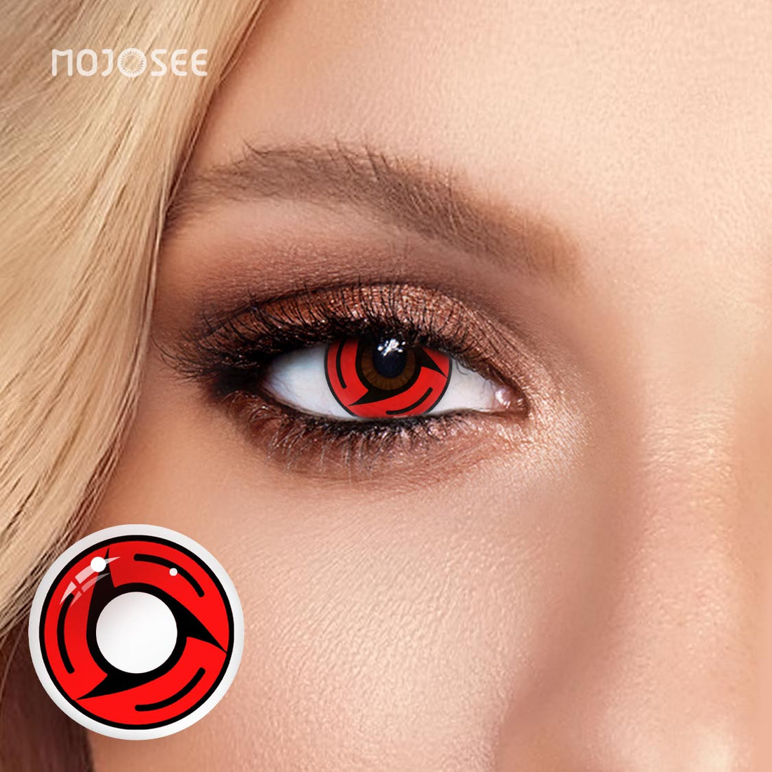 Sharingan Bladed Cosplay Contact Lenses – Naruto