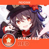 Genshin Hutao Red Colored Contact Lenses