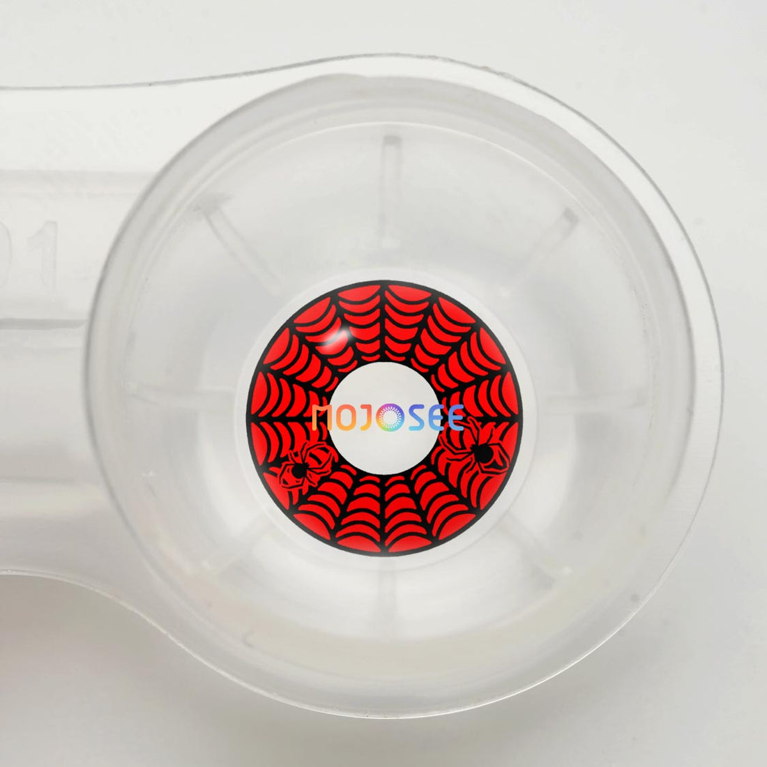 Spider Web Black Colored Contact Lenses