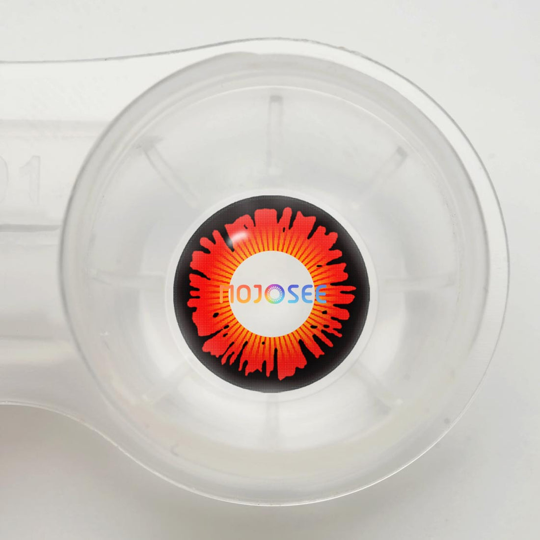 Sun moon Red Wizards Colored Contact Lenses for Men