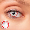 Trauma White Demon Colored Contact Lenses