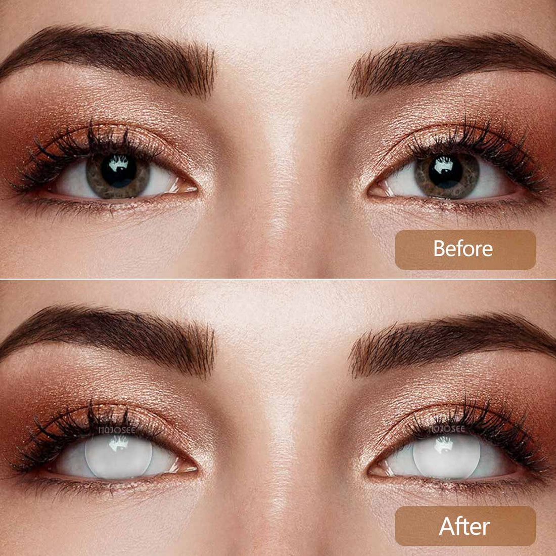 White Out Colored Contact Lenses