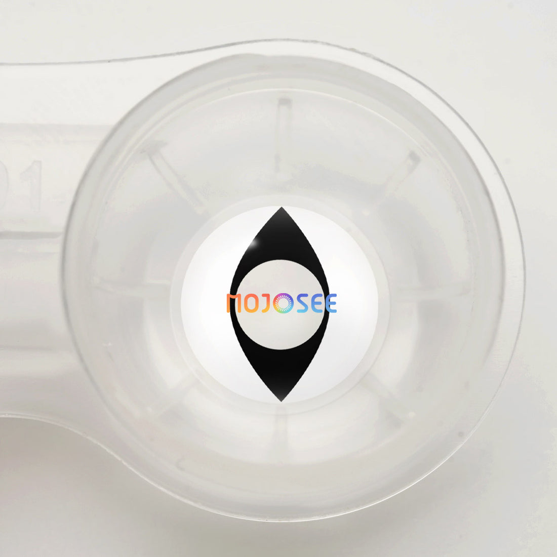 White Cat Eye Colored Contact Lenses for Men