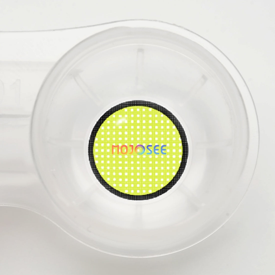 Yellow Mesh Colored Contact Lenses