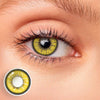 Genshin Love Words Yellow Colored Contact Lenses