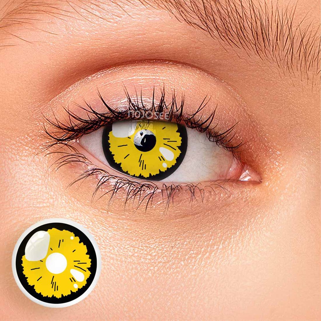 Veronica Yellow Colored Contact Lenses