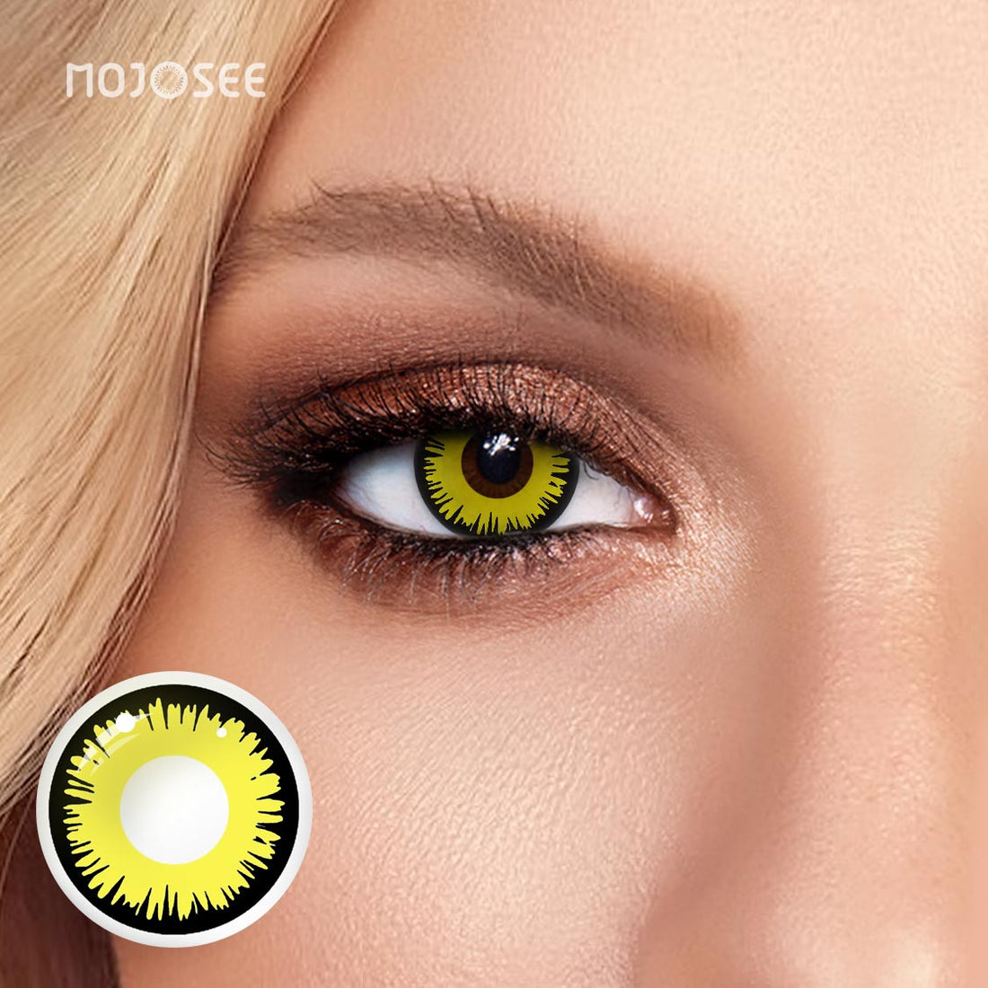 Sun moon Solar Eclipse Colored Contact Lenses