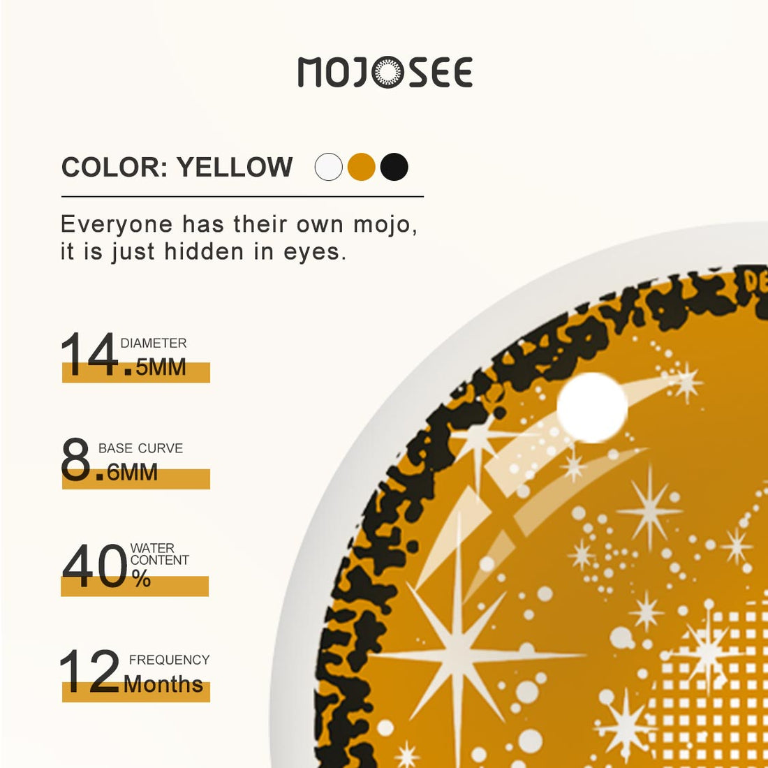 Estrellas Colored Contact Lenses for Men