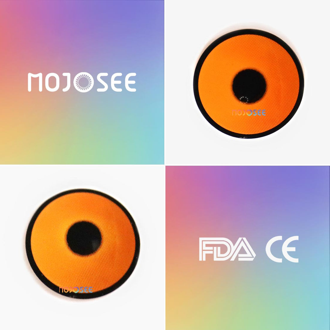 Maple Colored Contact Lenses for Men